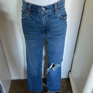 Abercrombie & Fitch Ultra High Rise 90’s Straight.